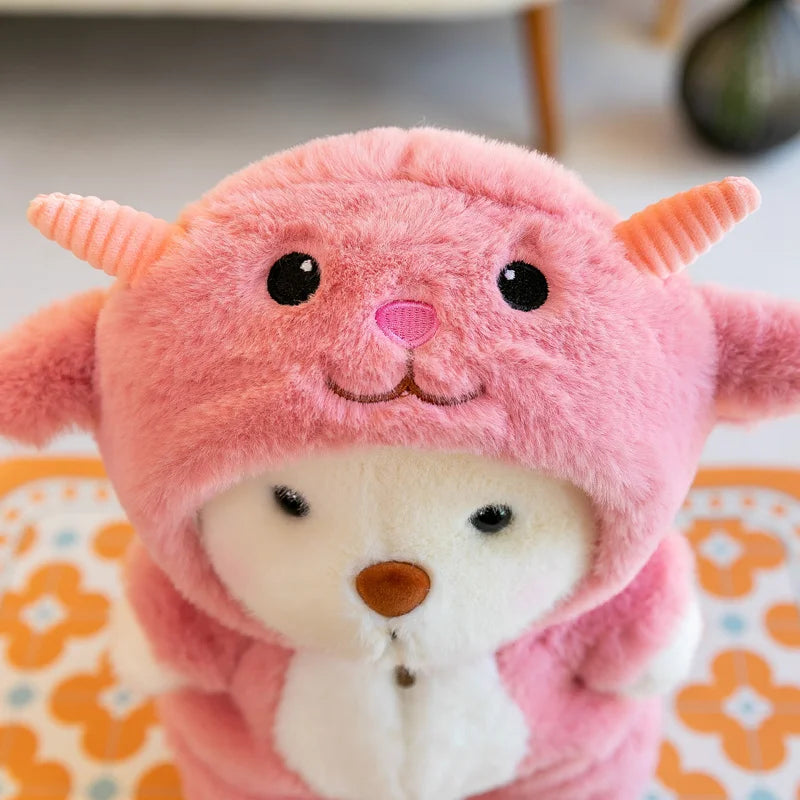 Kawaii Bear Plush Toy Teddy Bear With Cloth