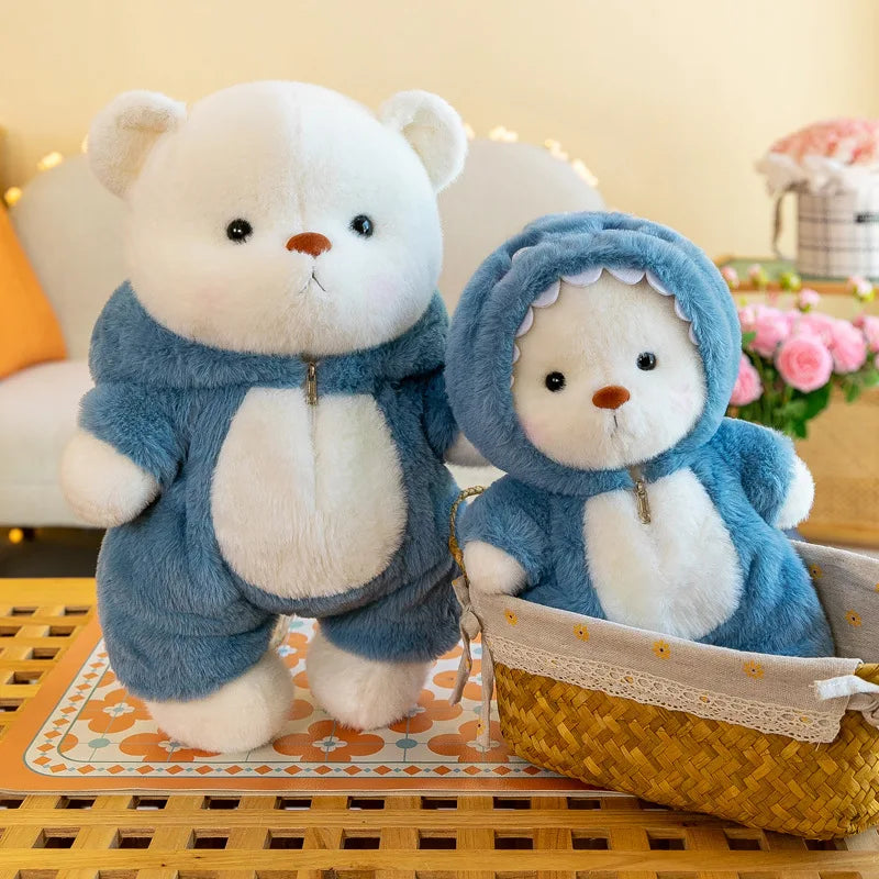 Kawaii Bear Plush Toy Teddy Bear With Cloth