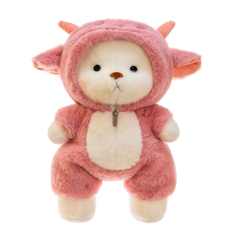 Kawaii Bear Plush Toy Teddy Bear With Cloth