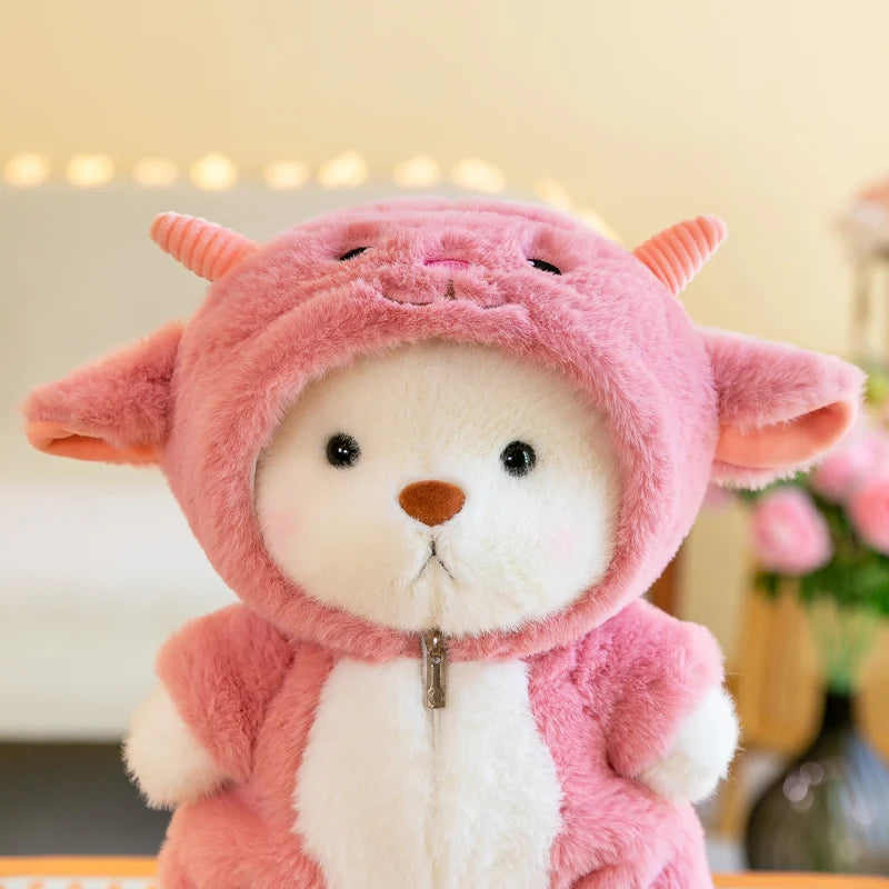 Kawaii Bear Plush Toy Teddy Bear With Cloth