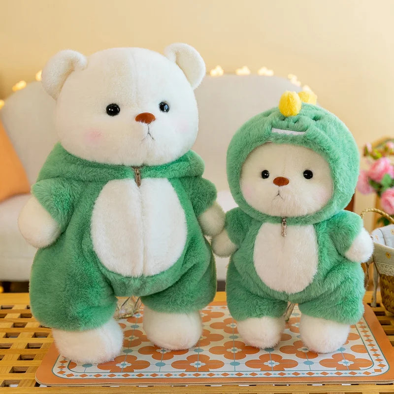 Kawaii Bear Plush Toy Teddy Bear With Cloth